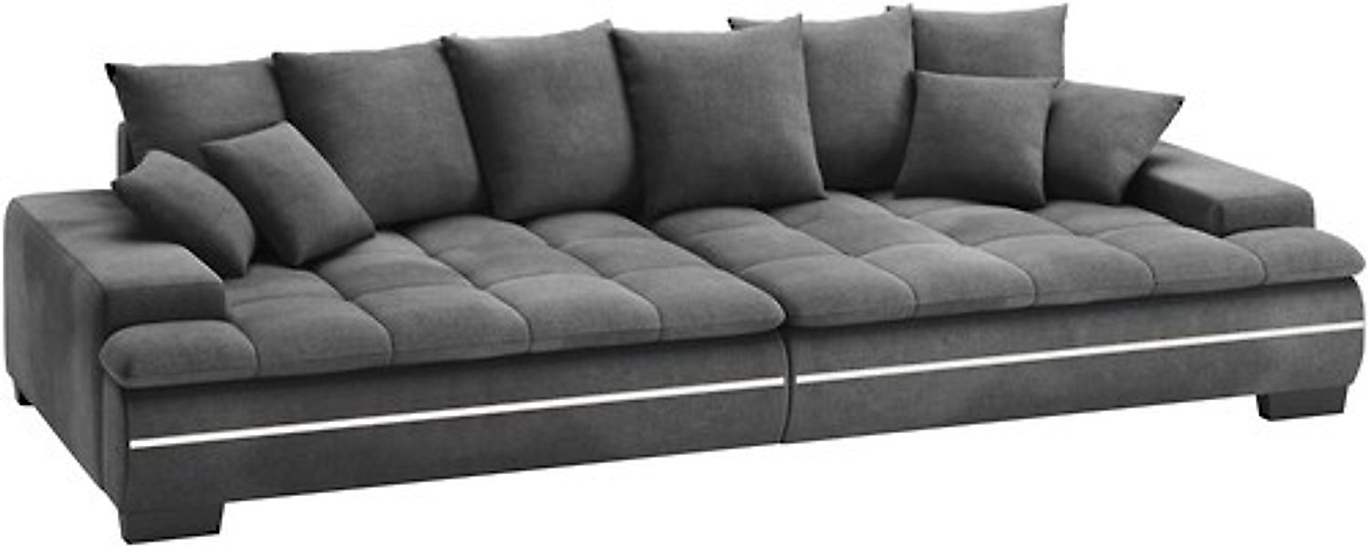 Mr. Couch Big-Sofa "Haiti II", RGB-LED Beleuchtung, Kaltschaumpolsterung, b günstig online kaufen