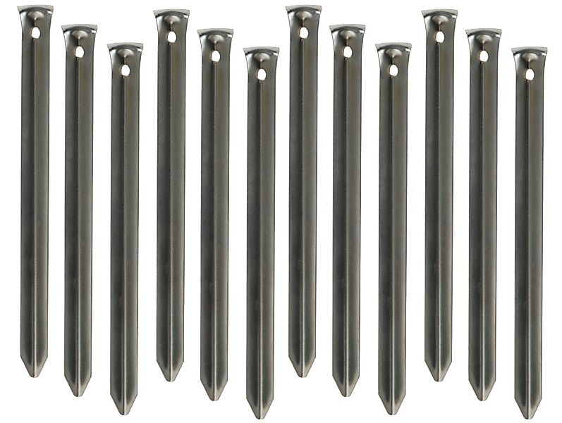 Redcliffs Zelthering Silber, (12-St), Camping, 12 günstig online kaufen