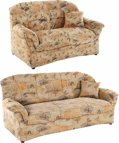 DOMO collection Polstergarnitur »Bahia zeitlos & elegantes Sofa, bequem« Se günstig online kaufen