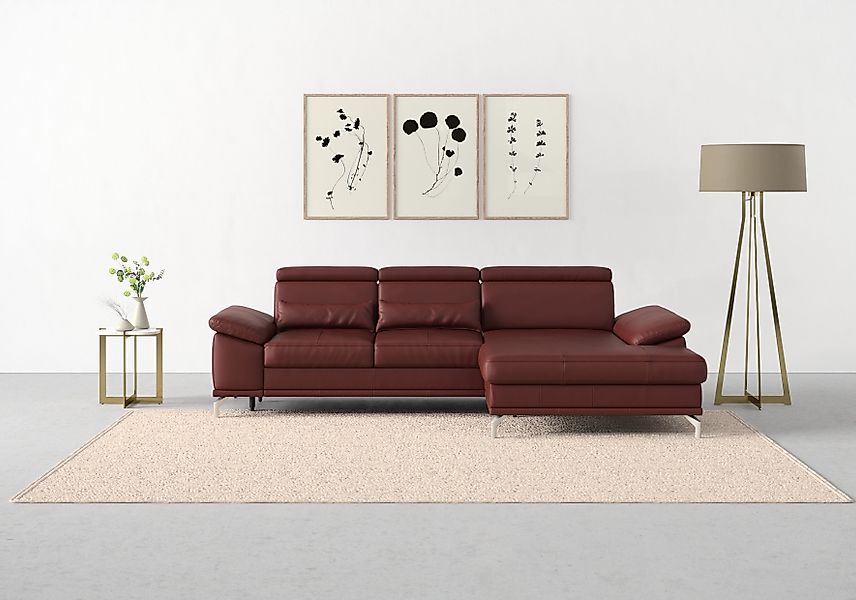 sit&more Ecksofa Cabrio L-Form, mit Sitztiefenverstellung, günstig online kaufen
