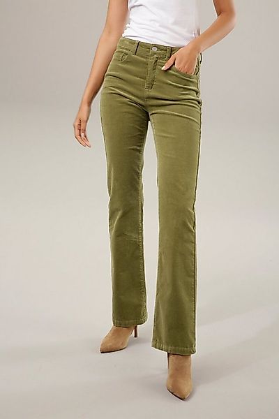 Aniston CASUAL Cordhose in trendiger Bootcut-Form günstig online kaufen