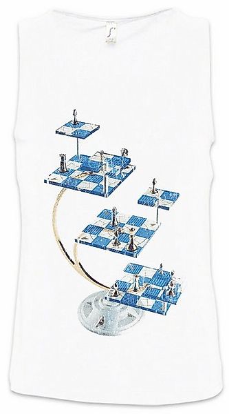 Urban Backwoods Tanktop Star Chess Ärmelloses T-Shirt Schach Game Gamer Ret günstig online kaufen