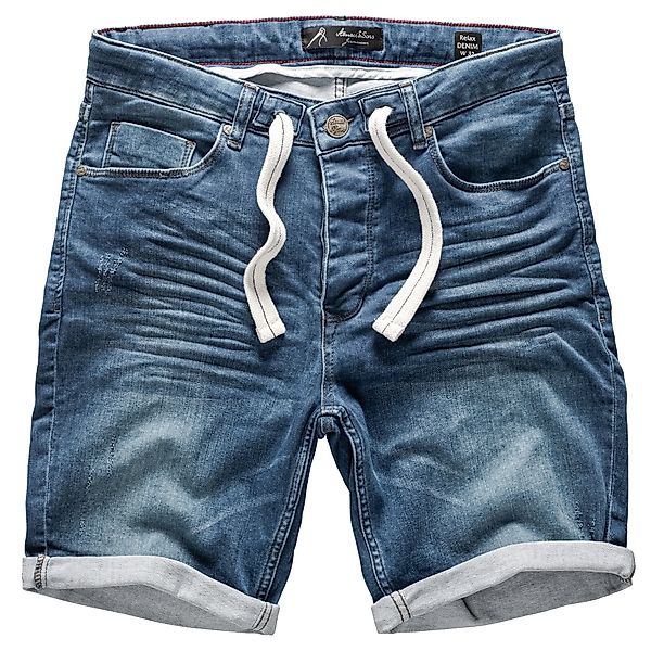 Amaci&Sons Jeansshorts SAN JOSE Destroyed Jeans günstig online kaufen