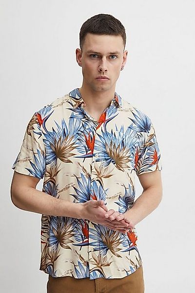 Blend Kurzarmhemd Florales Kurzarm Hemd Freizeit Shirt Oberteil 5122 in Bei günstig online kaufen