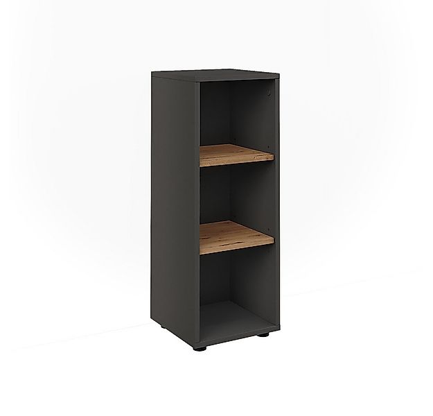 Vicco Midischrank Irma, Anthrazit/Artisan, 30 x 81 cm mit 3 Ablagefächern ( günstig online kaufen