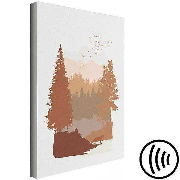 Wandbild Autumn in the Mountains (1 Part) Vertical XXL günstig online kaufen