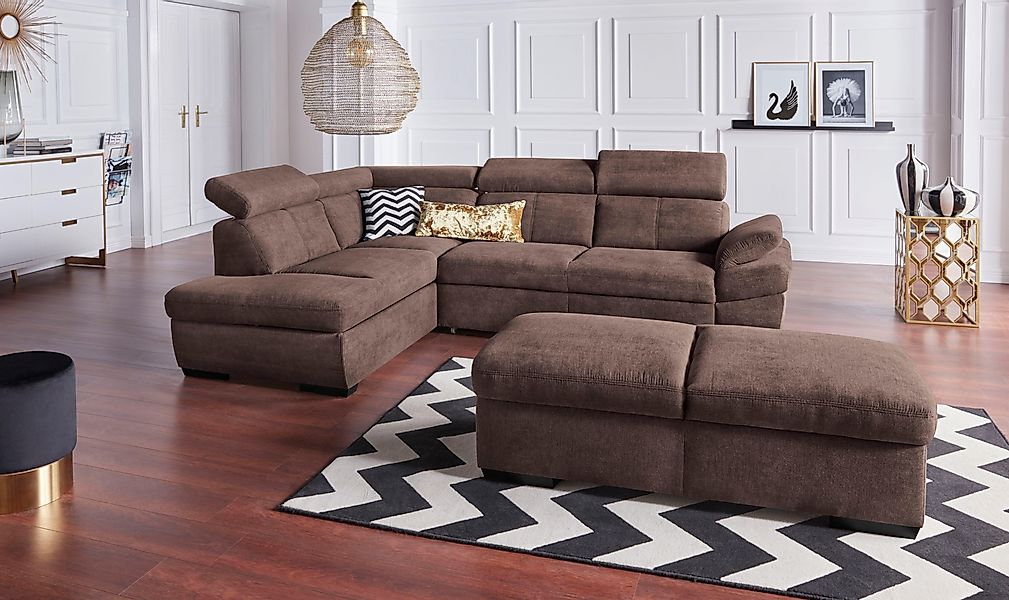 exxpo - sofa fashion Ecksofa Salerno, günstig online kaufen