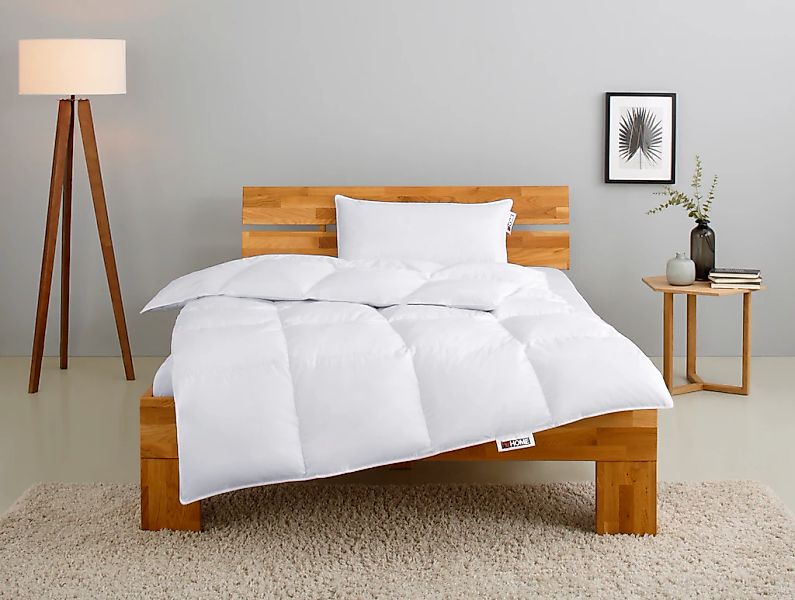 my home Kassettenbett + Kopfkissen "RINA, Bettdecke in 135x200 & 155x220 cm günstig online kaufen