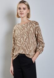 STREET ONE Langarmshirt mit U-Boot-Ausschnitt günstig online kaufen