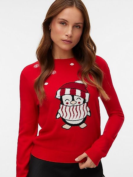 Vero Moda Weihnachtspullover VMCUTE LS O-NECK PULLOVER XMAS BOX günstig online kaufen