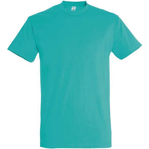 Sols  T-Shirt IMPERIAL camiseta color Azul Caribeño-100% algodón semi-peina günstig online kaufen
