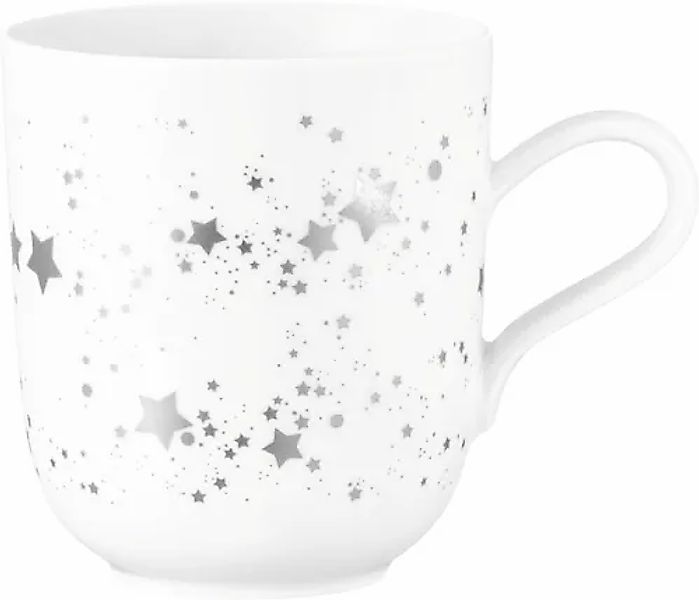 Seltmann Weiden Becher »Liberty - Silver Stars« Becher mit Henkel 0,40 l günstig online kaufen