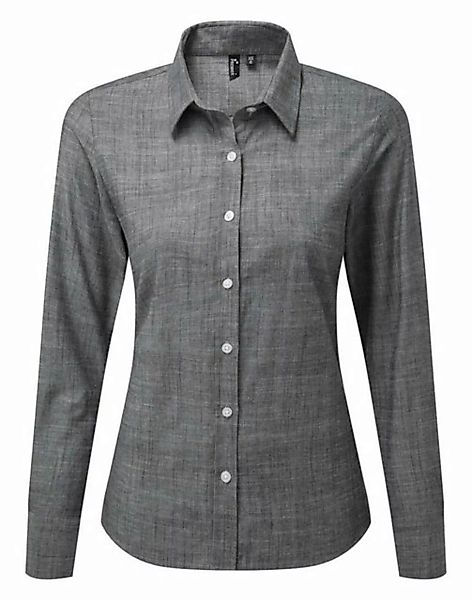 Premier Hemdbluse Premier Damen Bluse Stretch Business Hemd Langarm Taillie günstig online kaufen