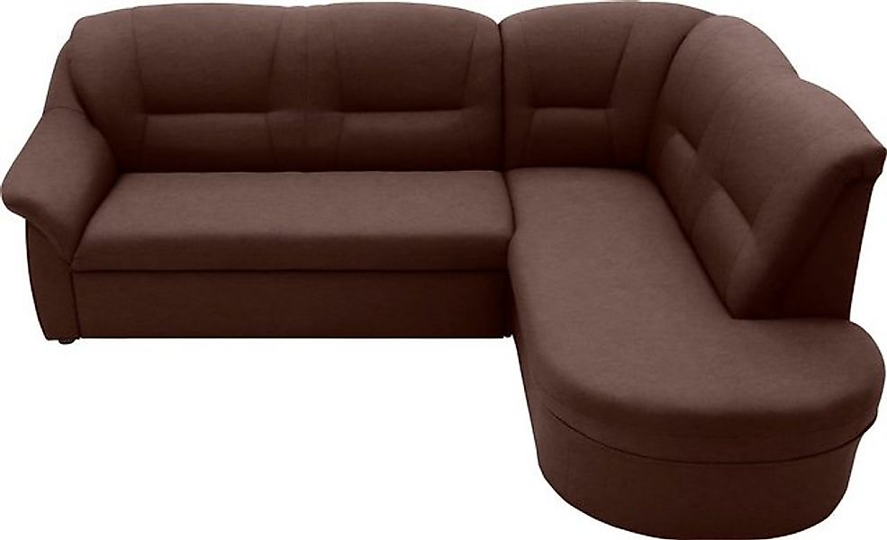 DOMO collection Ecksofa "Faenza für kleine Räume, Stellmaße 232,176cm, komf günstig online kaufen