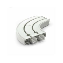 SN DECO GROUP Gardinenschiene "Innenbogen für Vorhangschiene SH" 2 läufig-l günstig online kaufen