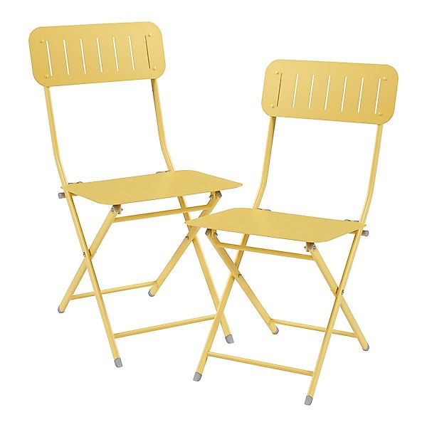 en.casa Klappstuhl (Set), »Sande« Stahl 84,5 günstig online kaufen