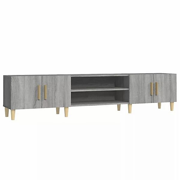 Vidaxl Tv-schrank Grau Sonoma 180x31,5x40 Cm Holzwerkstoff günstig online kaufen