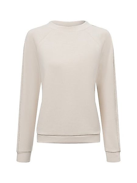 Comma Sweatshirt Sweatshirt aus Jersey mit Schmuck-Detail Applikation günstig online kaufen