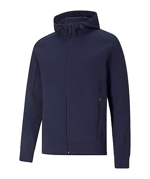 PUMA Sweatjacke teamCUP Casuals Kapuzenjacke Baumwolle günstig online kaufen