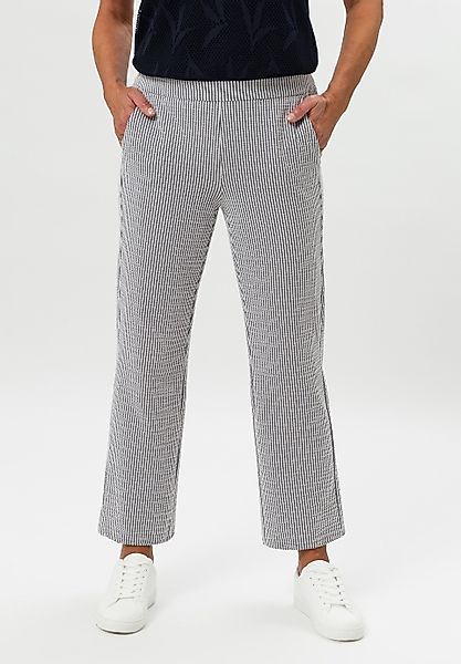 FRANK WALDER Stoffhose in modernem Seersucker günstig online kaufen
