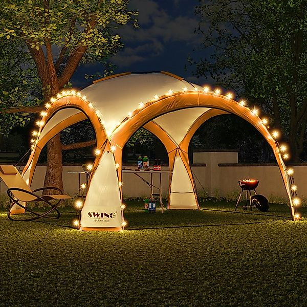 Swing&Harmonie Faltpavillon LED Event Pavillon 3,6 günstig online kaufen