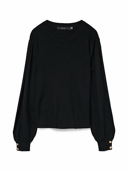 Vero Moda Strickpullover "VMHOLLYKARIS LS O-NECK PULLOVER BOO" günstig online kaufen