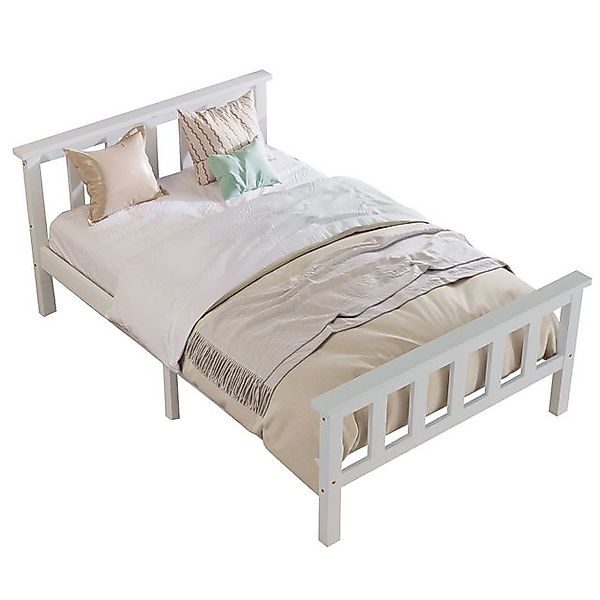 BlingBin Einzelbett Holzbett Kinderbett Jugendbett (1-tlg., günstig online kaufen