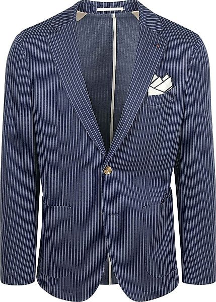 Suitable Blazer Mylo Pinstripe Navy - Größe 48 günstig online kaufen