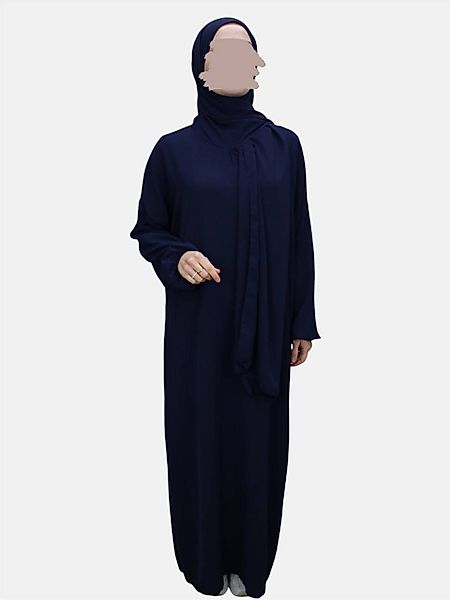 Aymasal Maxikleid Einteilige Abaya mit integriertem günstig online kaufen