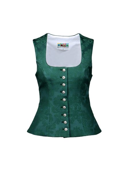 Berwin Trachtenweste Trachtenmieder Damen – Stretch-Jacquard günstig online kaufen