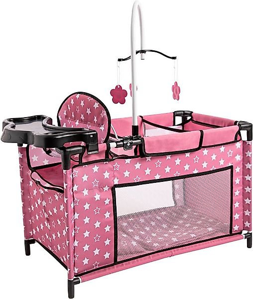 Bayer Puppenbett Multibett, mit integriertem Hochstuhl, Wickelablage und Mo günstig online kaufen