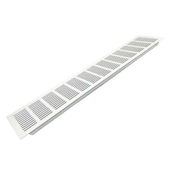 Häusler Lüftungsgitter LG-5010 W Steggitter Weiß PVD 500 x 100mm Zuluft Abl günstig online kaufen
