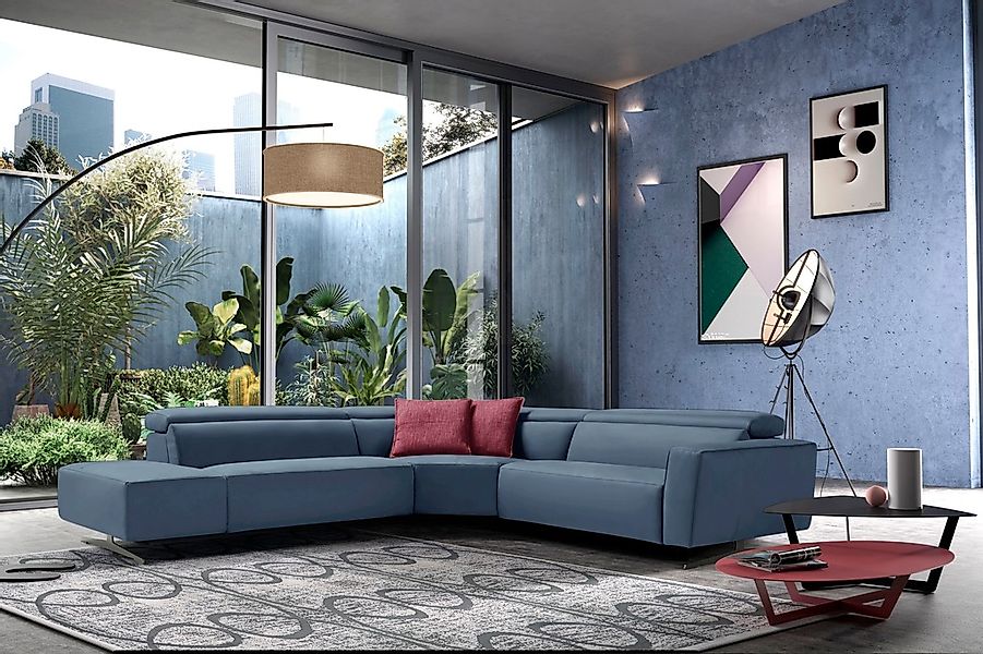 Egoitaliano Ecksofa "Stefanie-e, Designsofa der Extraklasse, bequem mit hoh günstig online kaufen