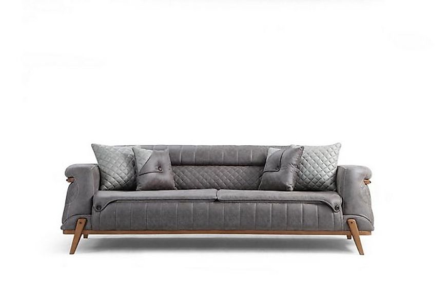 Xlmoebel 3-Sitzer Elegantes Sofa für das Wohnzimmer mit drei Sitzplätzen in günstig online kaufen