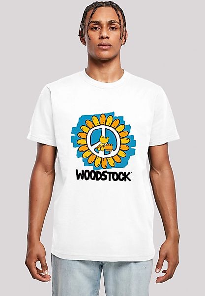 F4NT4STIC T-Shirt "Woodstock Artwork Flower Peace", Herren,Premium Merch,Re günstig online kaufen