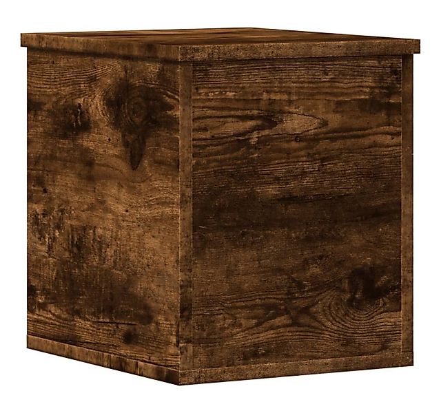 vidaXL Aufbewahrungsbox Truhe Räuchereiche 30x35x35 cm Holzwerkstoff (1 St) günstig online kaufen
