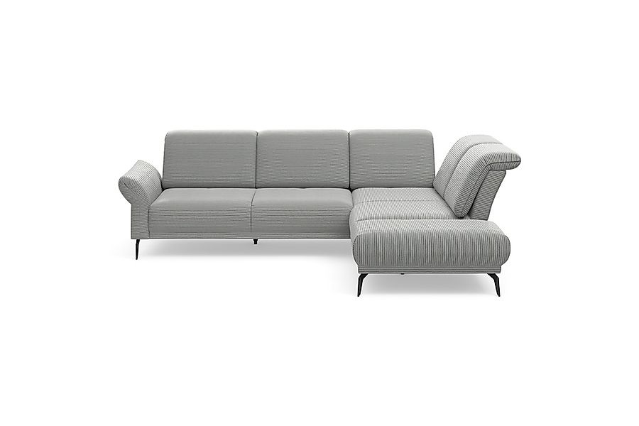 INOSIGN Ecksofa »Coco L-Form«, Sitztiefen-, Arm- und Kopfteilverstellung, C günstig online kaufen