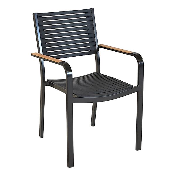 Merxx Paliano Stapelsessel 2er-Set Stahl/Kunststoff günstig online kaufen