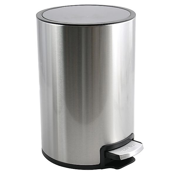 Spirella Kosmetikeimer Riku 5 l Silber günstig online kaufen