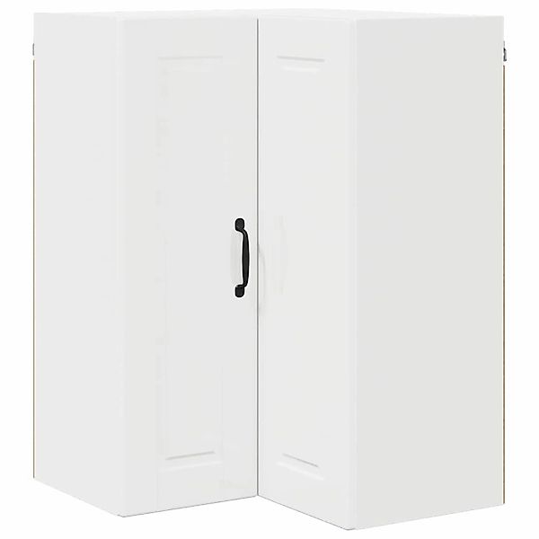 vidaXL Küchenwandschrank Hochglanz Weiß 57 x 57 x 80 cm Holzwerkstoff 88542 günstig online kaufen