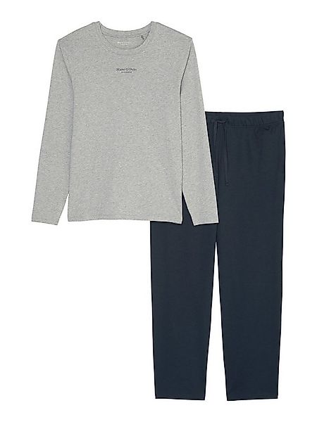 Marc O'Polo Pyjama Mix & Match Cotton (2 tlg) schlafanzug schlafmode bequem günstig online kaufen