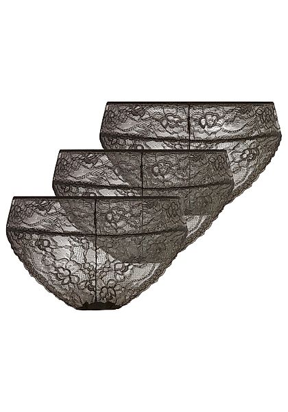 YSABEL MORA Midislip 3er Pack, leicht, weich, zarte Spitze günstig online kaufen