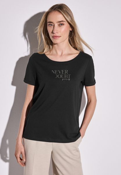STREET ONE T-Shirt mit Rundhalsausschnitt günstig online kaufen