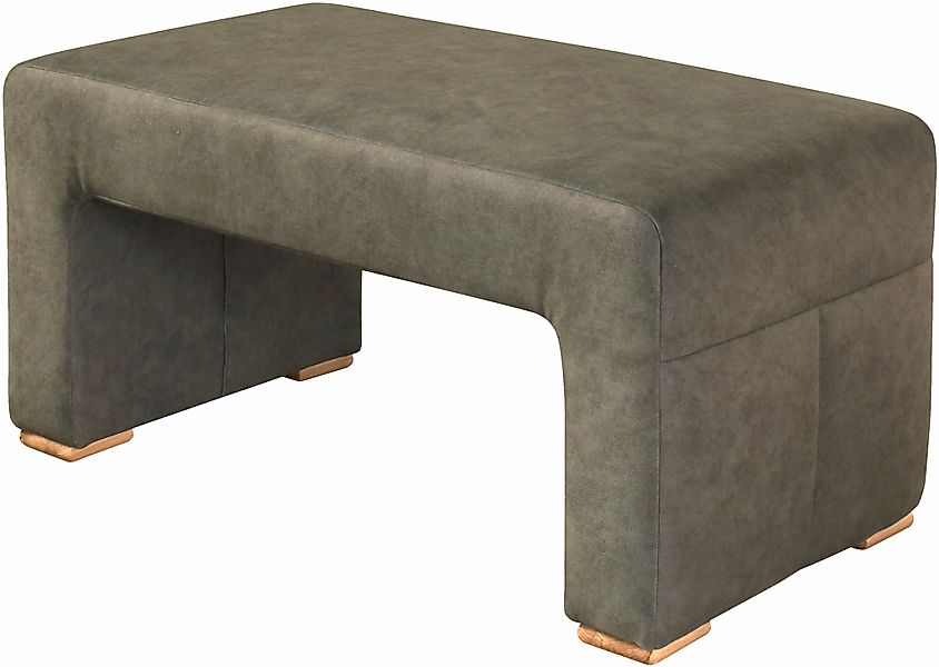 exxpo - sofa fashion Hockerbank Bodenfreie Optik günstig online kaufen