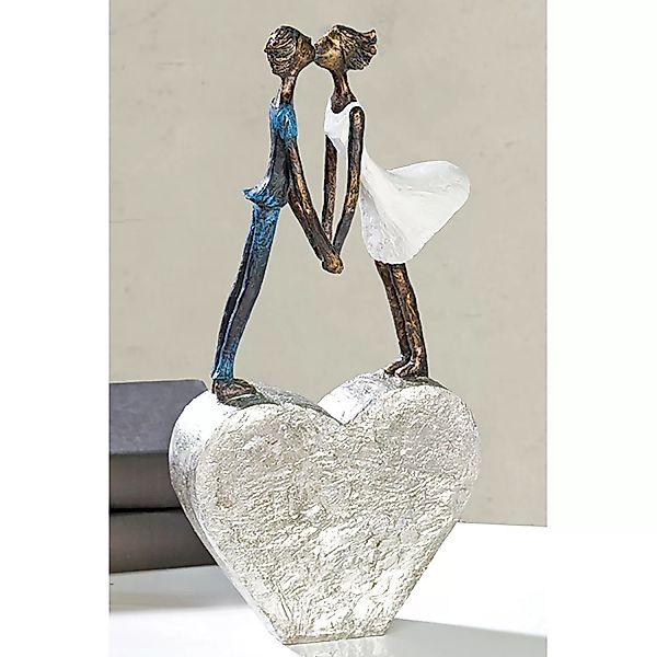Casablanca by GILDE Skulptur Devotion bronze/silber günstig online kaufen