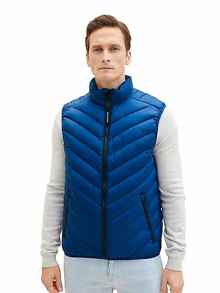 TOM TAILOR Steppweste, mit seitlichen Reißverschlusstaschen günstig online kaufen