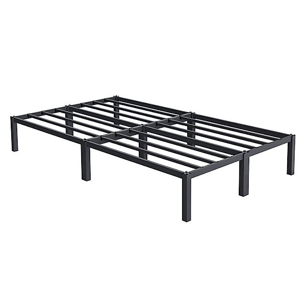 ML-Design Metallbett 120x200 cm auf Stahlrahmen mit Lattenrost Anthrazit Me günstig online kaufen