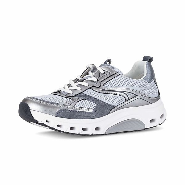 Gabor Sneaker "Sneaker low Materialmix Leder/Lederimitat" günstig online kaufen