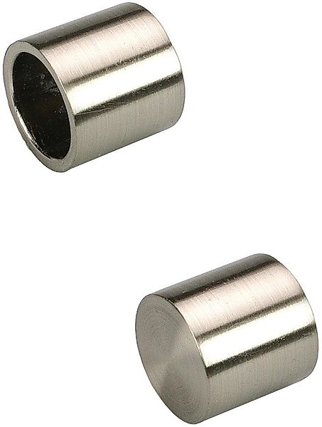 Liedeco Gardinenstangen-Endstück Cap, Gardinen, (Set, 2-St), günstig online kaufen