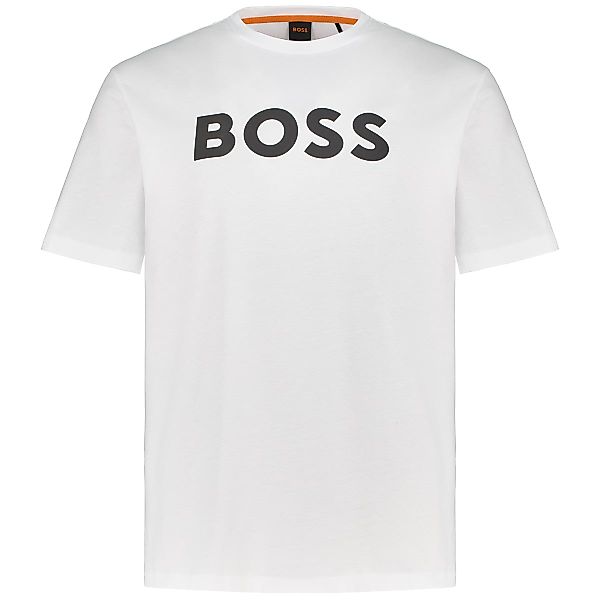 BOSS T-Shirt mit Label-Print Farbe weiß Größe: 3XL günstig online kaufen